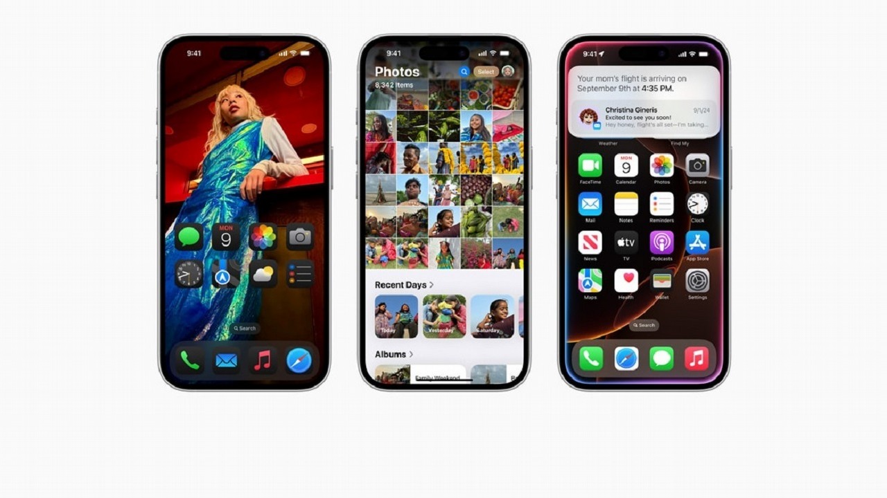 Czy warto przejść na iOS 18? Przytaczamy za i przeciw, źródło grafiki: Apple.