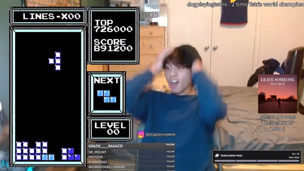 Cud „odrodzenia” w Tetrisie stał się faktem. Gracz w końcu dokonał wyczynu, który wydawał się niemożliwy bez pomocy AI, źródło grafiki: Michael „dogplayingtetris” Artiaga / Youtube..