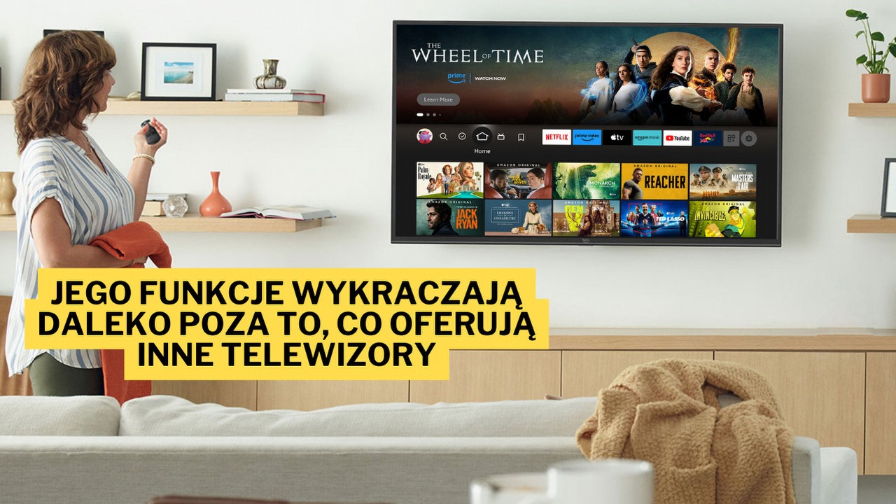 Tak wygląda telewizor na miarę XXI wieku. 50-calowy Panasonic 4K w tej cenie wyznacza nowe standardy łączenia wszelkich form rozrywki, źródło grafiki: Panasonic.