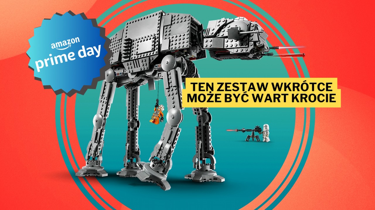 Być może dzięki Amazon Prime Day macie ostatnią szansę, by kupić ten wycofany model LEGO w tak dobrej cenie. AT-AT robi wrażenie swoimi rozmiarami i nadzwyczajną interaktywnością, źródło grafiki: LEGO.