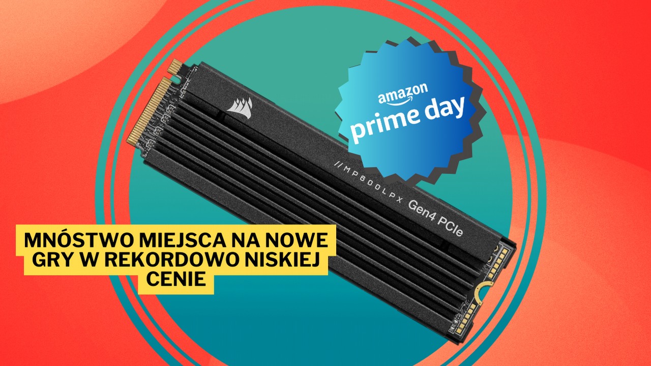 Demon prędkości tańszy o kilkaset złotych! Dysk SSD Corsair w wersji 2 TB teraz do zdobycia w kuszącej promocji z okazji Amazon Prime Day, źródło grafiki: Corsair.