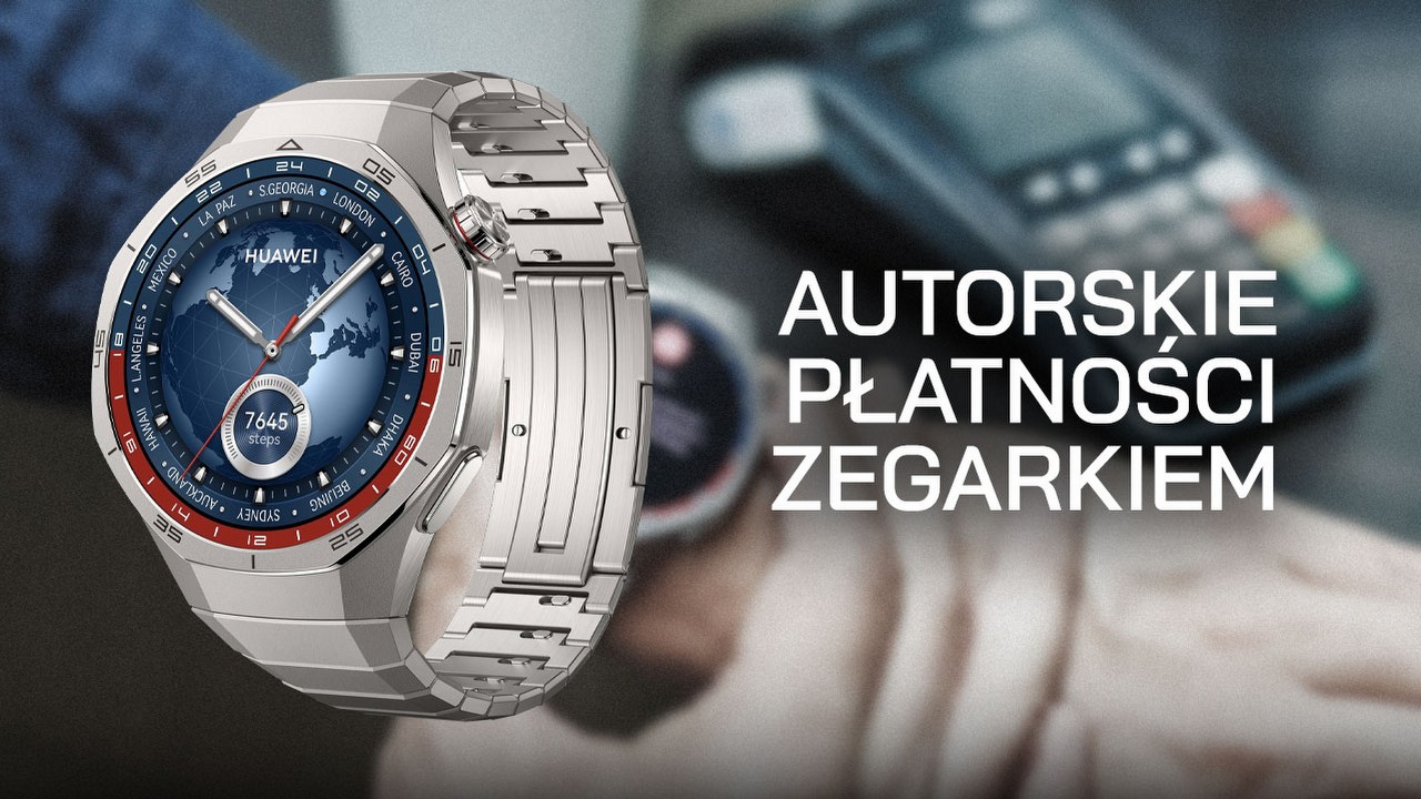 Solidny zegarek z autorskimi płatnościami. Recenzja Huawei Watch GT 5 Pro.