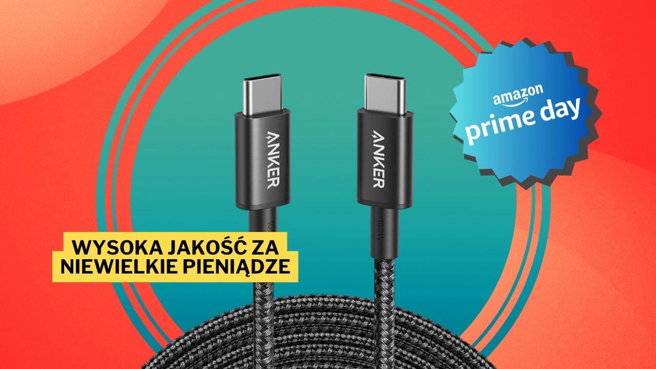 Obsługa 100 W mocy, wytrzymała, nylonowa osłona i obłędnie niska cena - przewód Ankera może być hitem jesiennego Amazon Prime Day, źródło grafiki: Anker.