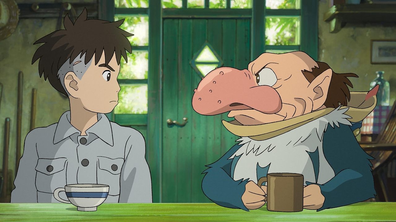 Chłopiec i czapla wylądował na Netflixie. Nagrodzone Oscarem arcydzieło Studia Ghibli można już obejrzeć w streamingu, źródło grafiki: Chłopiec i czapla, Hayao Miyazaki, Netflix, 2023.