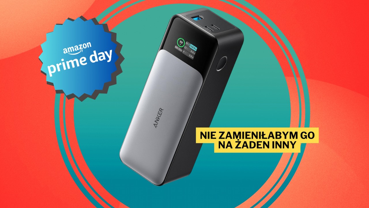 Jako użytkowniczka Ankera PowerCore 737 uważam, że to jedna z najlepszych promocji jesiennego Amazon Prime Day. Powerbank o pojemności 24 tysięcy mAh i mocy 140 W naładuje smartfona, tablet czy nawet laptopa, źródło grafiki: Anker.