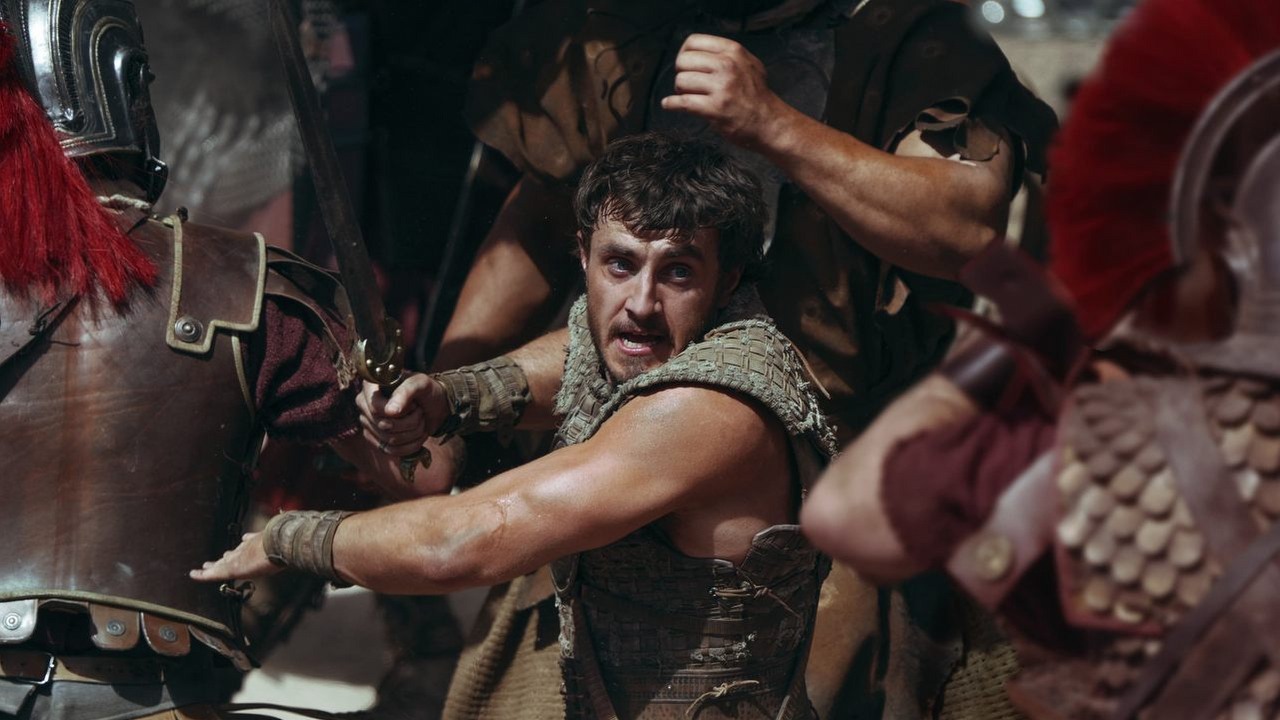 „Mam początek bardzo dobrej kontynuacji”. Scenariusz Gladiatora 3 powstaje, Ridley Scott napisał już osiem stron, źródło grafiki: Gladiator 2, Ridley Scott, Paramount Pictures, 2024.