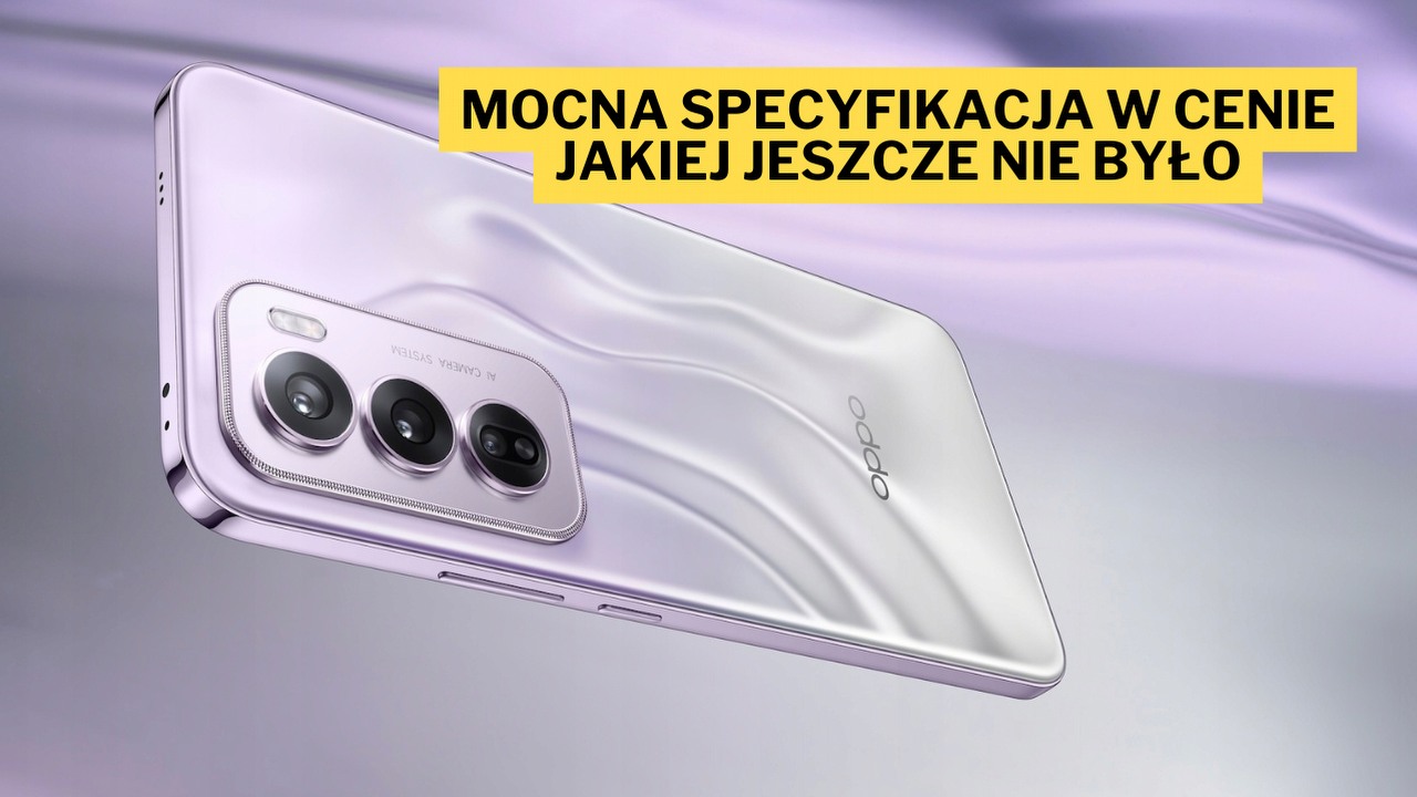Przetarłam oczy ze zdumienia, kiedy zobaczyłam tę okazję. Smartfon OPPO Reno 12 Pro już teraz dostępny w gigantycznej promocji, której nie powstydziłby się nawet Amazon, źródło grafiki: OPPO.