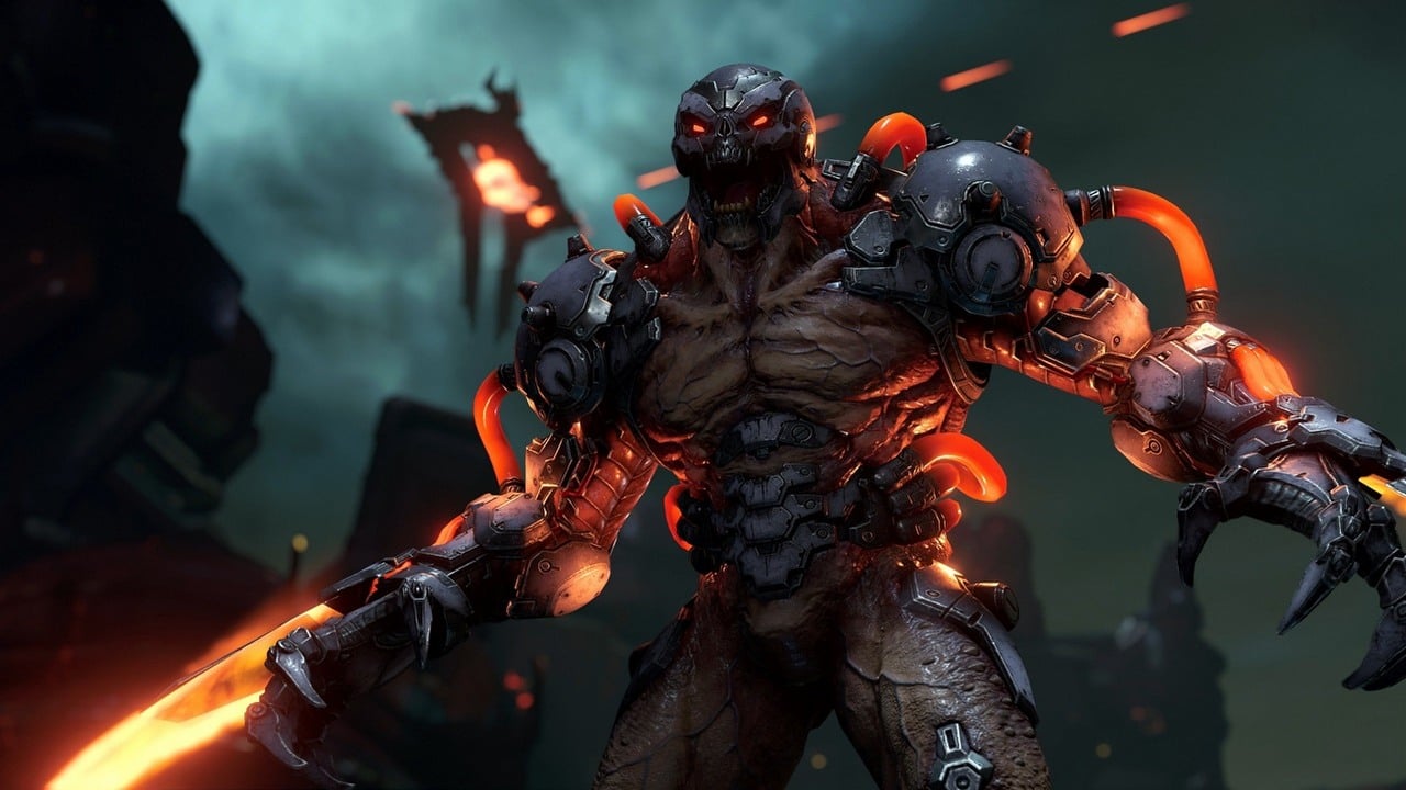 Amazon Prime Gaming na październik 2024 w sumie aż z 28 grami. To bardzo mocne rozdanie, już dziś można zgarnąć Doom Eternal i BioShock Remastered, źródło grafiki: id Software.