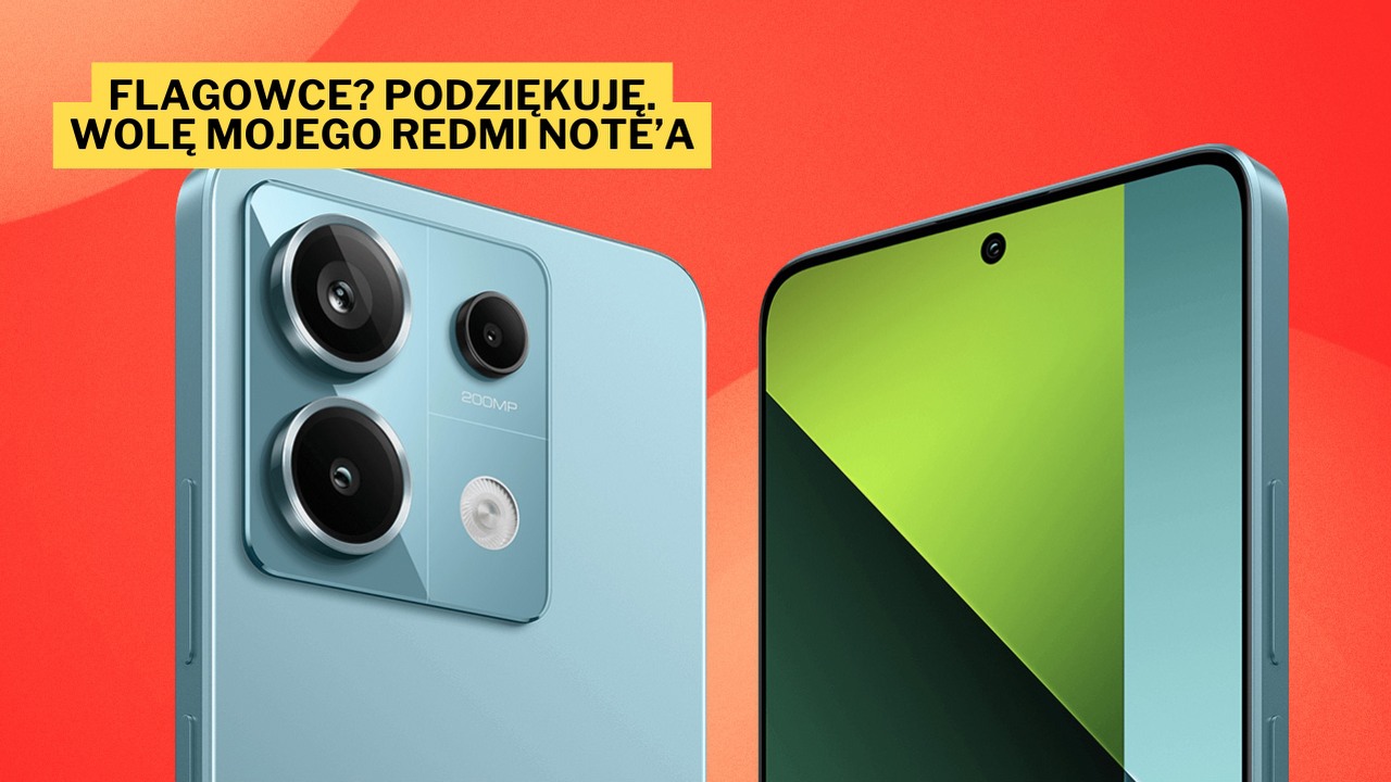 Po co mi flagowiec, jak mam takie budżetowe cudo? Redmi Note 13 Pro 5G z procesorem Qualcomm Snapdragon 7s Gen 2 i matrycą 200 MP oferuje wszystko, czego potrzebuje wyśmienity smartfon, źródło grafiki: Xiaomi.