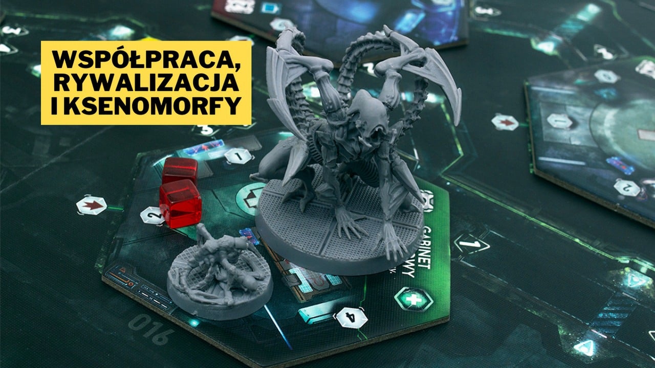 Plansza, karty, nóż w plecy i miniaturowe Ksenomorfy - Nemesis wydawnictwa Rebel ma wszystko, czego oczekuję od idealnej gry planszowej, źródło grafiki: Rebel, materiały promocyjne.