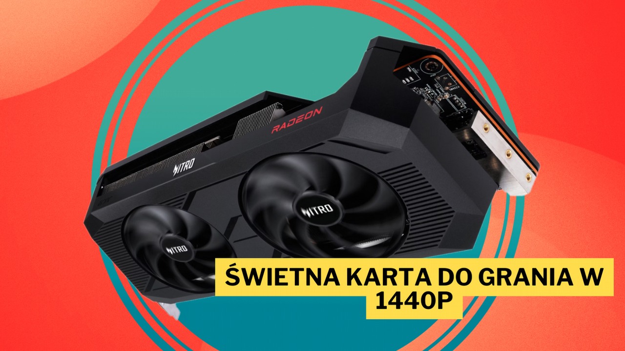 Amazon odpalił promocyjną bombę. Acer Nitro AMD Radeon RX 7800 XT to solidna karta, na której pograsz w Space Marine 2 w 1440p, źródło grafiki: Acer.