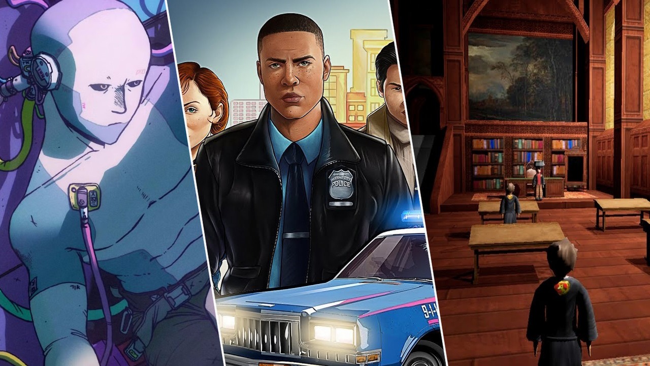 Kontynuacja cyberpunkowego RPG, szalona reinterpretacja Harry'ego Pottera, opowieść policyjna w stylu GTA. Steam Next Fest obrodził w ciekawe dema, źródło grafiki: Jump Over The Age / Kwalee / David Szymanski.