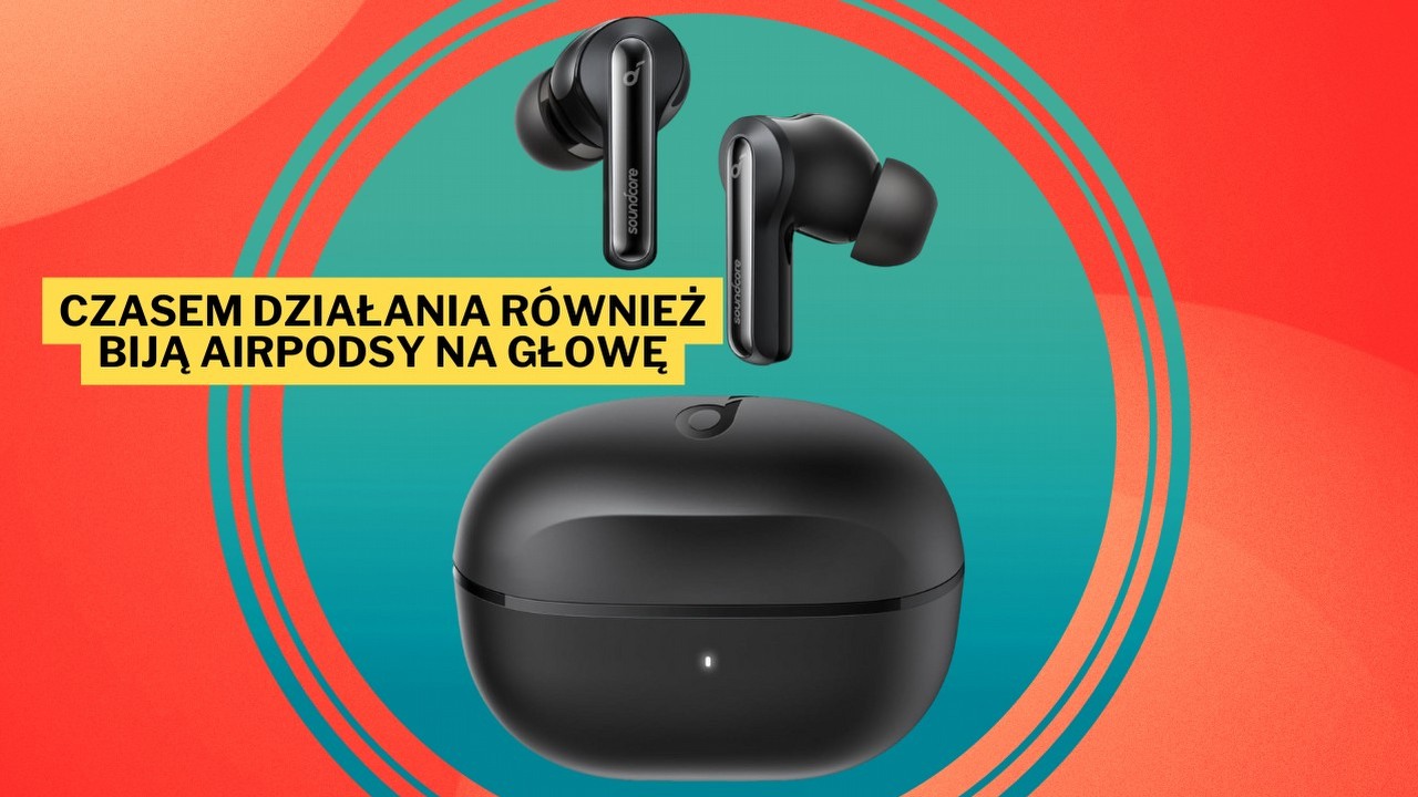 Chciałbym, żeby wszystkie słuchawki z ANC były dostępne w takiej cenie. Model Anker Soundcore P3i korzysta z AI i kosztuje sześć razy mniej od AirPods 4, źródło grafiki: Anker; materiały promocyjne.
