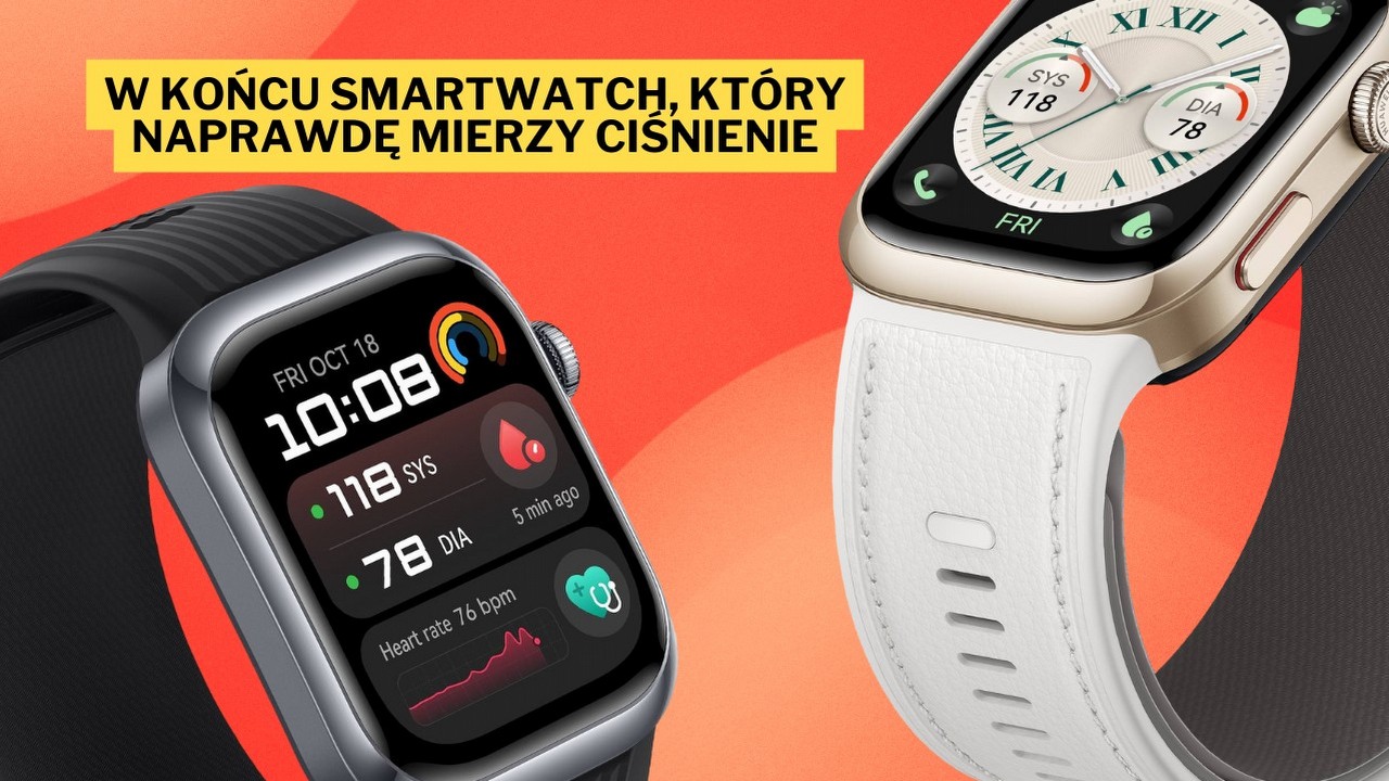 Ten smartwatch ma certyfikat medyczny. Huawei Watch D2 zmierzy ciśnienie i wykona analizę EKG, a do tego zapłacisz nim za zakupy dzięki NFC, źródło grafiki: Huawei; materiały promocyjne.