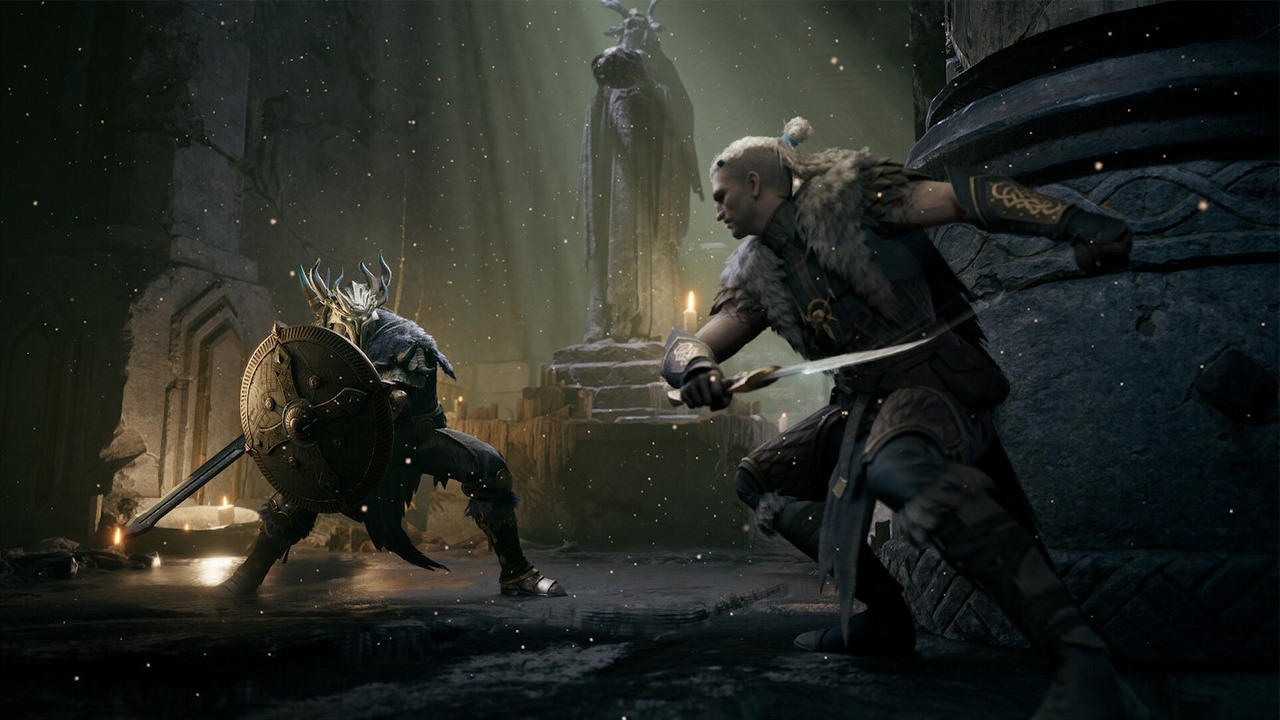 Mistfall Hunter może ma swoje wady, ale pierwsze ujęcia z gameplaya wskazują, że fani soulslike'ów znajdą tu sporo dobra, źródło grafiki: Bellring Games..