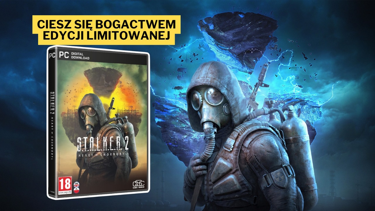 Edycja Limitowana STALKER-a 2 tylko 10 złotych droższa od „podstawki” na Steamie! Dla mnie, jako fana serii, wybór jest oczywisty, źródło grafiki: GSC Game World.