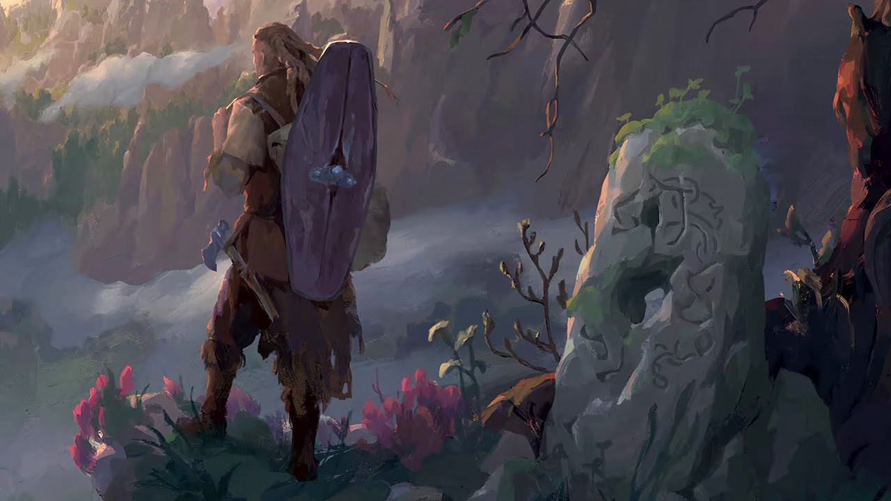 Inspirowane Wiedźminem i serią Gothic mroczne RPG z otwartym światem będzie tańsze dla Polaków na Steam. Drova: Forsaken Kin może też otrzymać język polski, źródło grafiki: Deck13 Interactive.