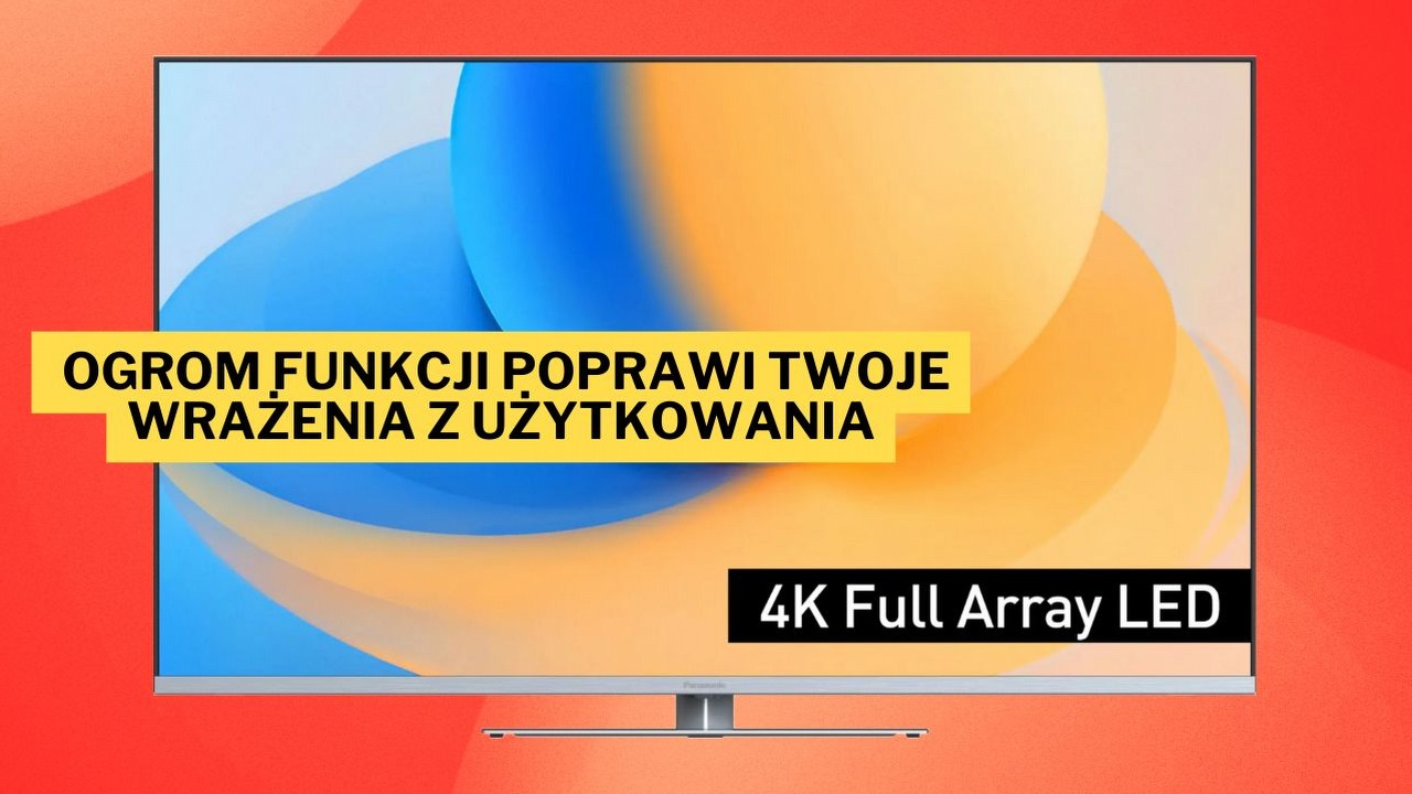 144 Hz, 4K, Fire TV oraz wsparcie dla gier. Telewizor Panasonic 55W93A Full Array LED już teraz do zdobycia w sporej promocji, źródło grafiki: Panasonic.