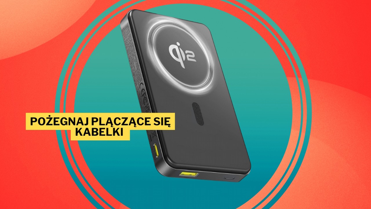 10000 mAh, kompaktowa konstrukcja i wyjątkowo dobra cena. Powerbank Baseus Qi2 może być Wasz o 50 procent taniej, źródło grafiki: Baseus.