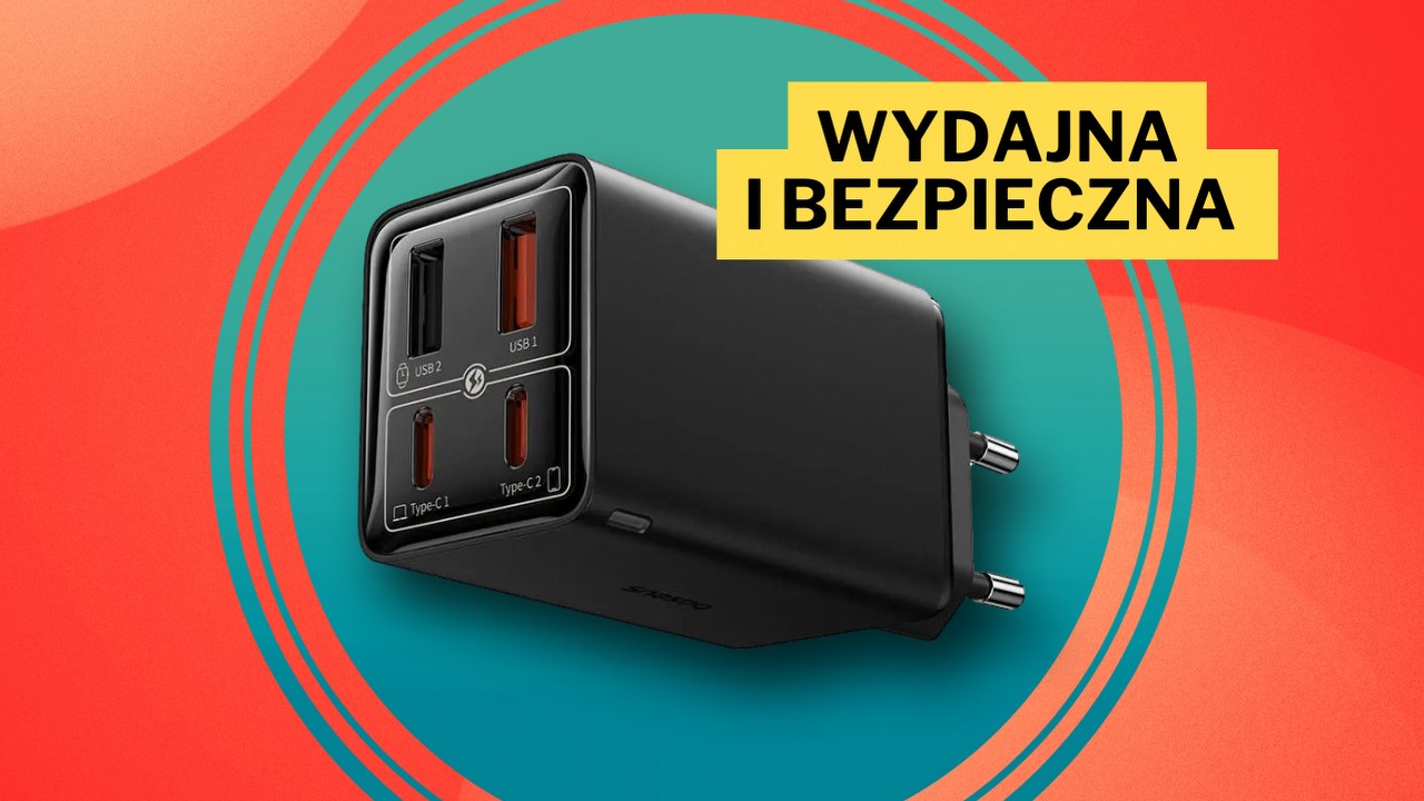65-watowa ładowarka Baseusa dostępna w najlepszej cenie na Amazonie, źródło grafiki: Baseus.