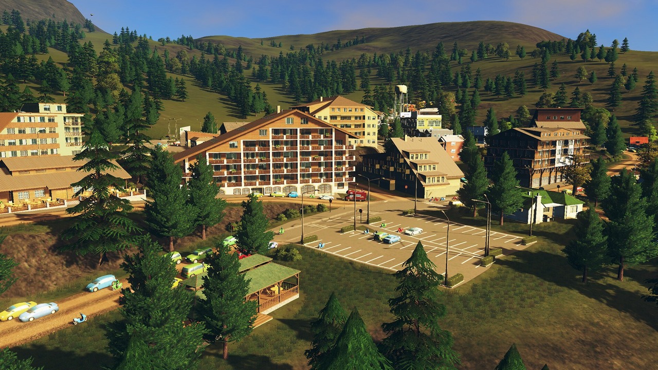 Prawie 10 lat po premierze pierwsze Cities: Skylines otrzymało 3 nowe DLC. Fani nie są gotowi porzucić znakomitego city buildera na rzecz naprawianej w ślimaczym tempie „dwójki”, źródło grafiki: Colossal Order / Tantalus / Paradox Interactive..