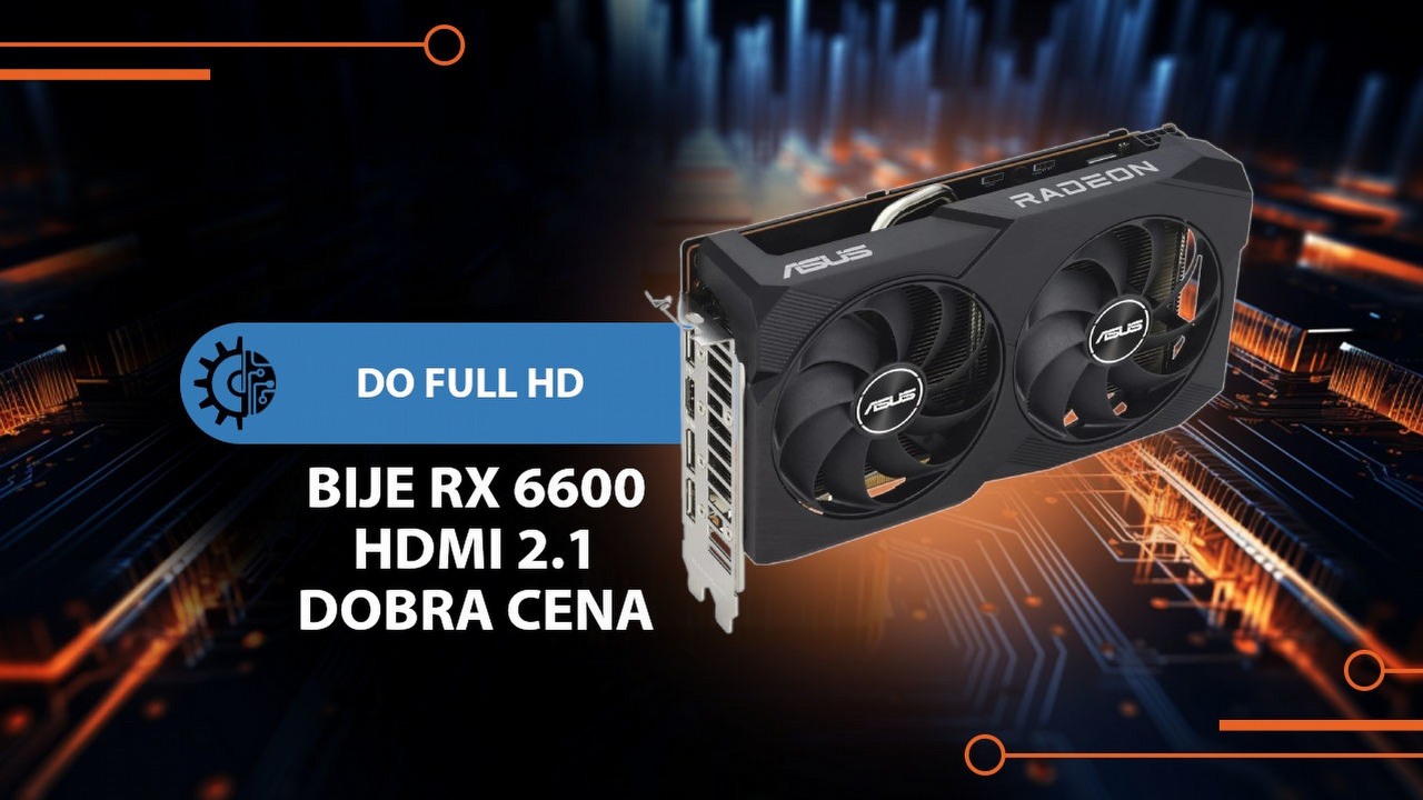 Ta karta graficzna to świetny wybór do budżetowych PC. Mały, ale mocny model do gier w Full HD, który ma czym postraszyć RTX-a 4060.
