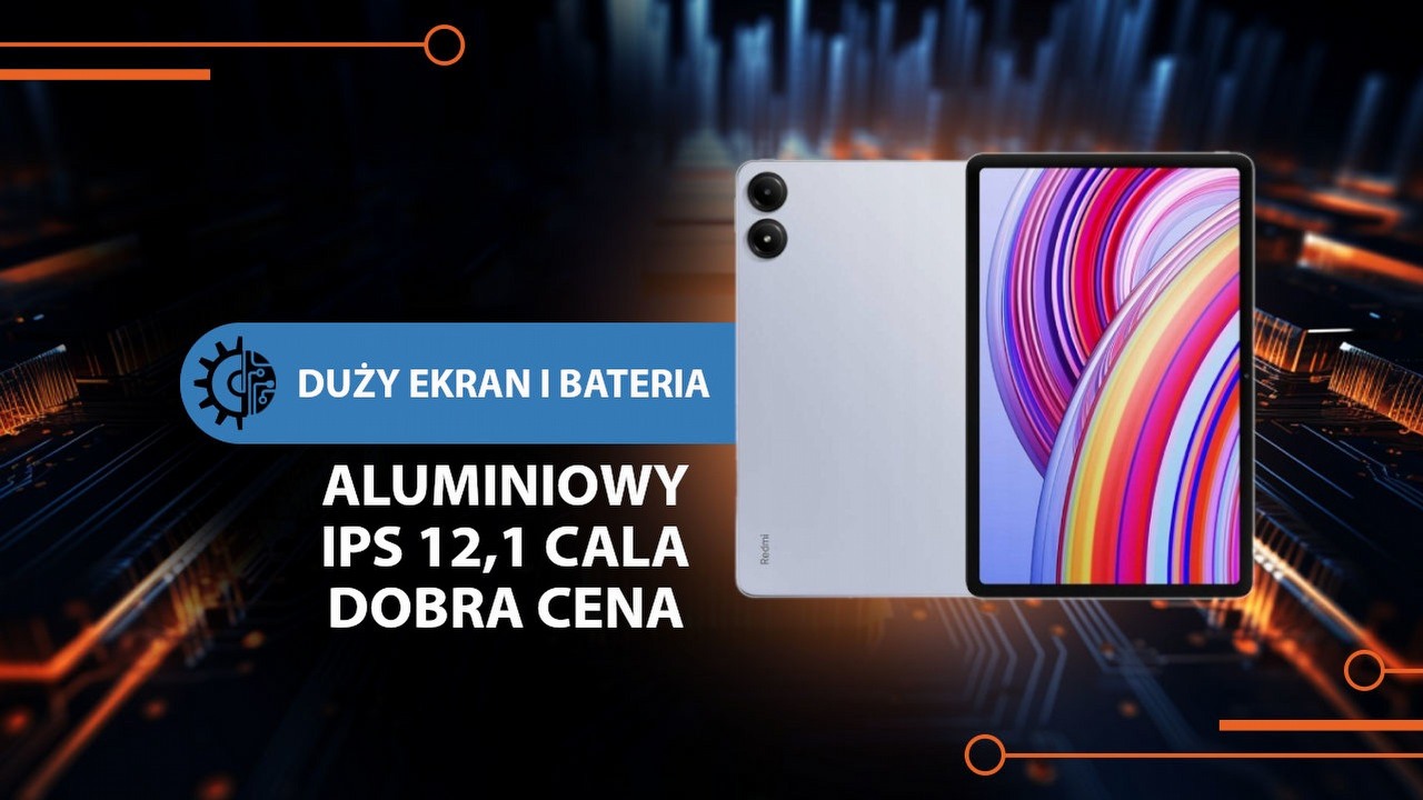 Solidny tablet dla każdego w przystępnej cenie. Działa przez bardzo długi czas i ma duży ekran 120 Hz idealny do multimediów.