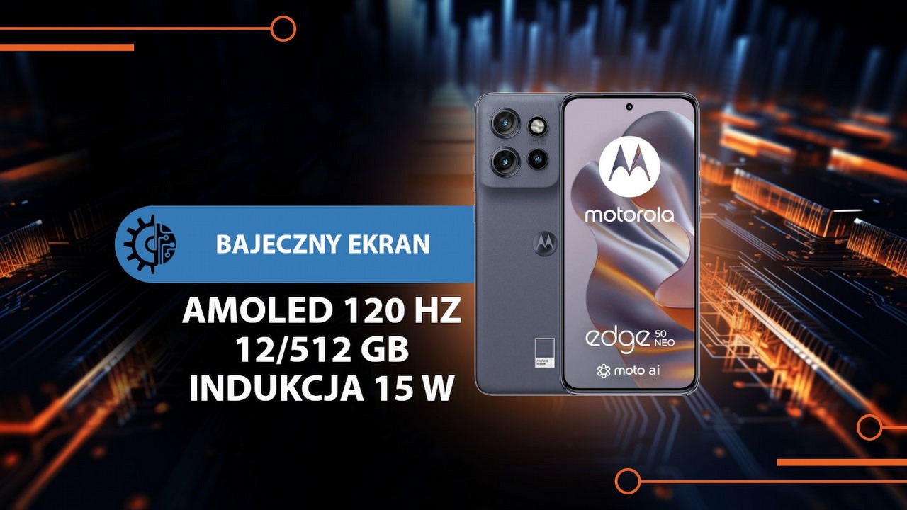 Ten smartfon to bardzo mocny zawodnik ze średniej półki. Ma 12 GB pamięci RAM, ekran 120 Hz i bezprzewodowe ładowanie.