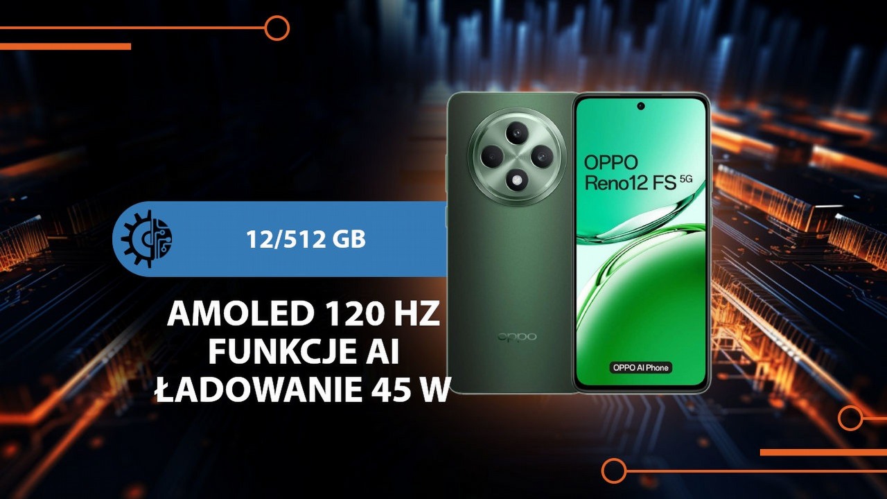 AMOLED 120 Hz, 12 GB RAM, 512 GB pamięci i ładowanie 45 W w smartfonie za rozsądną cenę. Wyróżnikiem jest funkcjonalna dioda powiadomień.