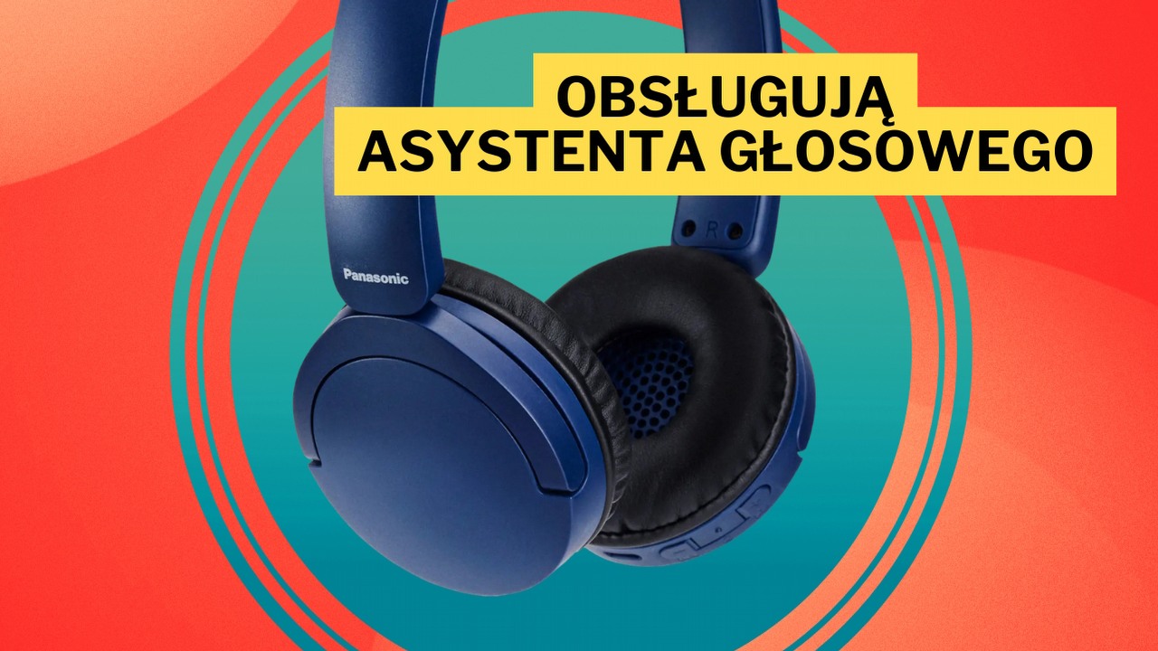 72 godziny działania na baterii i obsługa ENC to siła tego zestawu. Panasonic RB-HF630B pokazuje, dlaczego słuchawki nauszne wciąż mają sens, źródło grafiki: Panasonic.