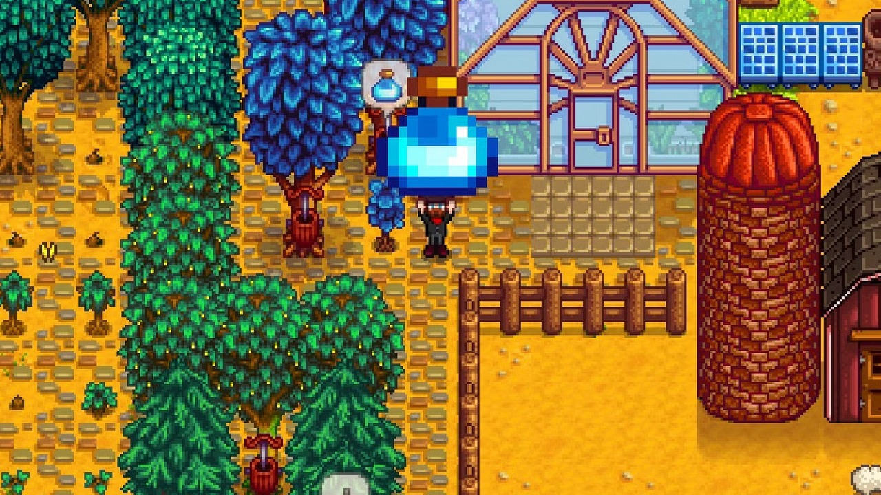 Po 8 długich latach twórca Stardew Valley w końcu zdobył wszystkie osiągnięcia we własnej grze. „Deweloper poklepał mnie po plecach”, źródło grafiki: Eric „ConcernedApe” Barone / Chucklefish..