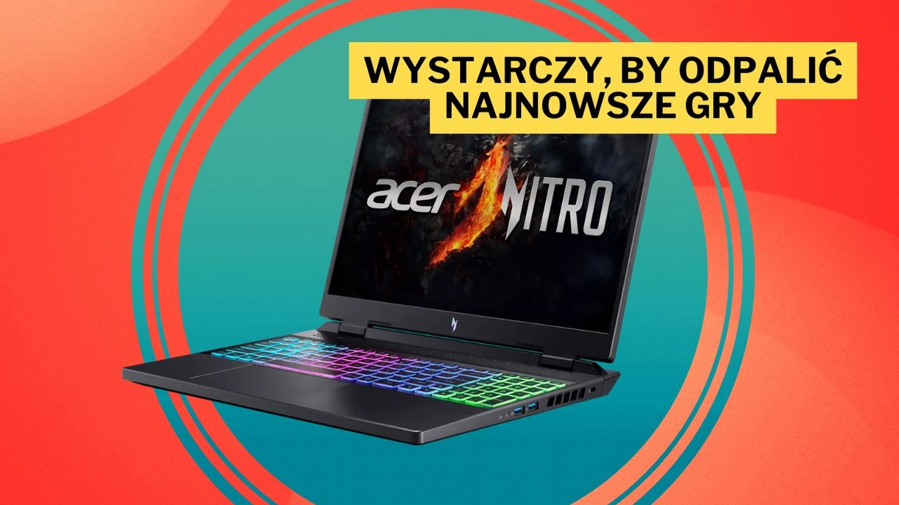 Wyśmienite podświetlenie oraz ciekły metal w laptopie? Acer Nitro 16 z Ryzen 7 i RTX 4070 to mocne zestawienie do najnowszych gier, źródło grafiki: Acer.