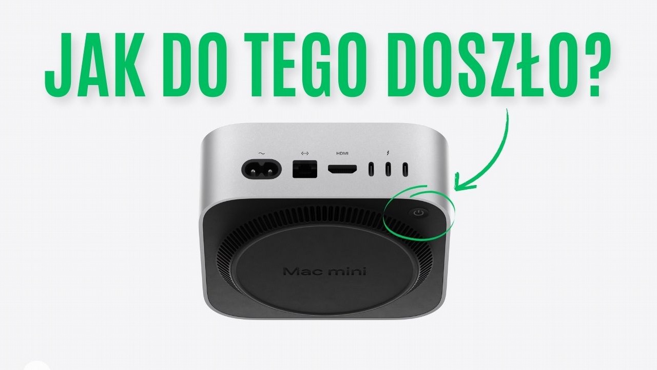 Apple postradało rozum. Przycisk zasilania w nowym Macu Mini „nie ma sensu”, źródło grafiki: Apple.