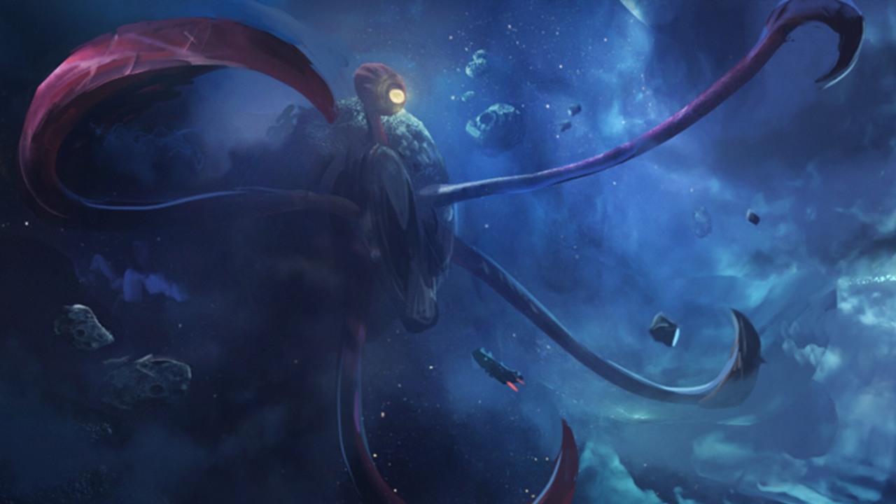 Stellaris wysyła nas na kosmiczne łowy w nowym dodatku. W DLC Grand Archive stworzycie biologiczne floty, źródło grafiki: Paradox Interactive..