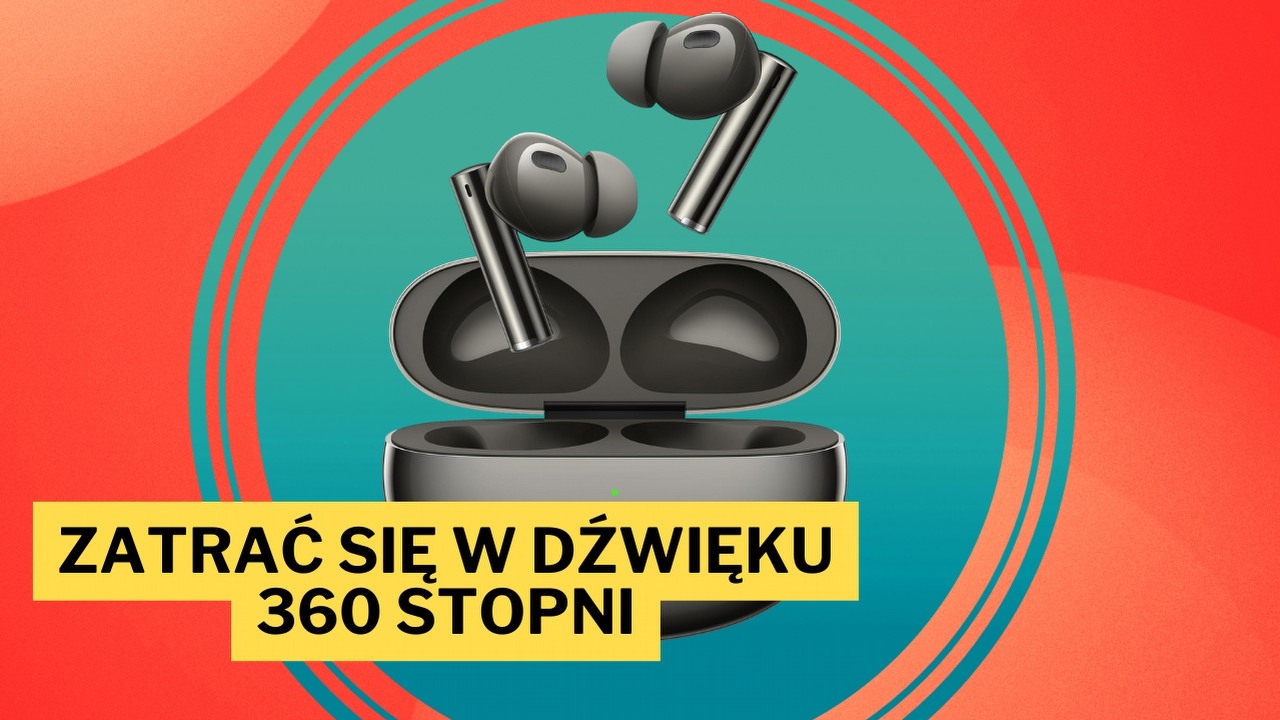 Słuchawki realme Buds Air 6 Pro z wbudowanym wyciszeniem, idealnym na co dzień. To świetny sprzęt do pochłaniania muzyki i nie tylko, źródło grafiki: realme.