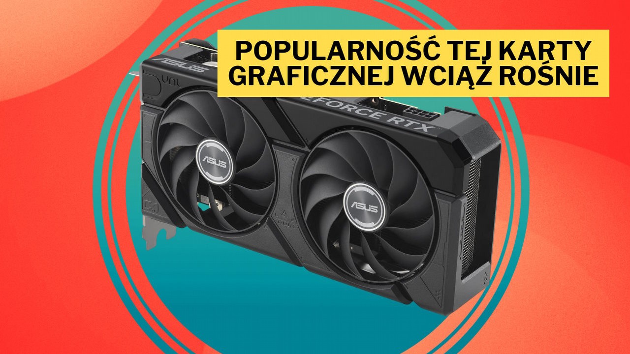 RTX 4060 to tania karta dla mniej wymagających. Nie dziwi więc, że pokochało ją tak wielu, źródło grafiki: Asus.
