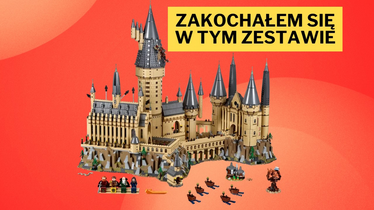 Dla kogoś, kto ma wolny tydzień, to zestaw idealny. Każda godzina układania klockowego modelu Hogwartu była nad wyraz magiczna, źródło grafiki: LEGO.
