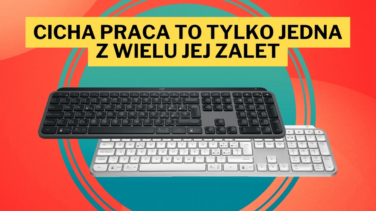 Dużo piszę i nie wyobrażam sobie używania innej klawiatury. Logitech MX Keys to mój numer jeden.