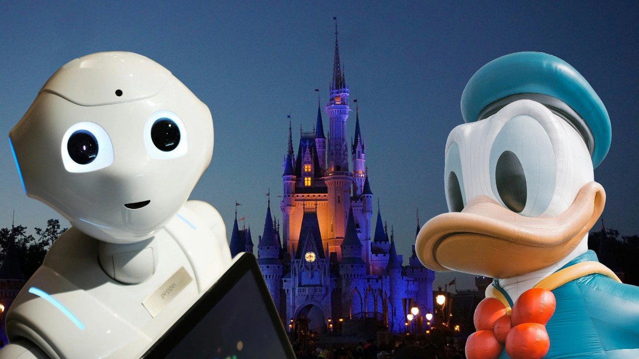Disney miał powołać specjalną jednostkę zajmującą się AI i rozszerzoną rzeczywistością, źródło grafiki: kolaż autorski; Alex Knight, Glenn Haertlein, Kin Li | Unsplash.