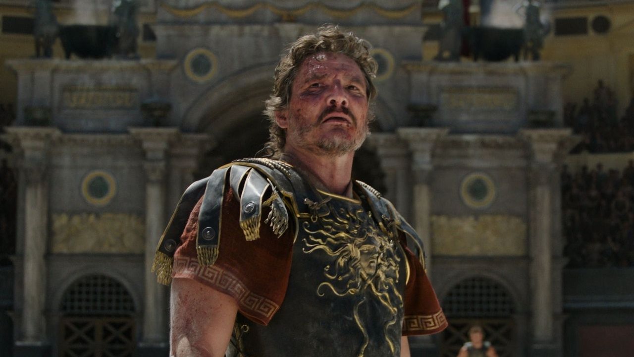 Gladiator 2 to „hollywoodzkie brednie”. Historyczka krytykuje dzieło Ridleya Scotta, dostało się rekinom i nosorożcom, źródło grafiki: Gladiator 2, Ridley Scott, Paramount Pictures, 2024.