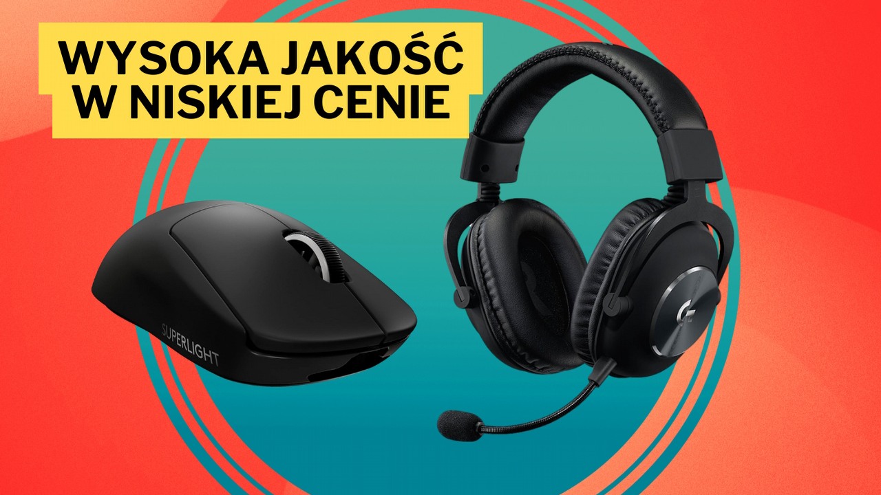 Mysz i słuchawki Logitecha dostępne w świetnej promocji, źródło grafiki: Logitech.