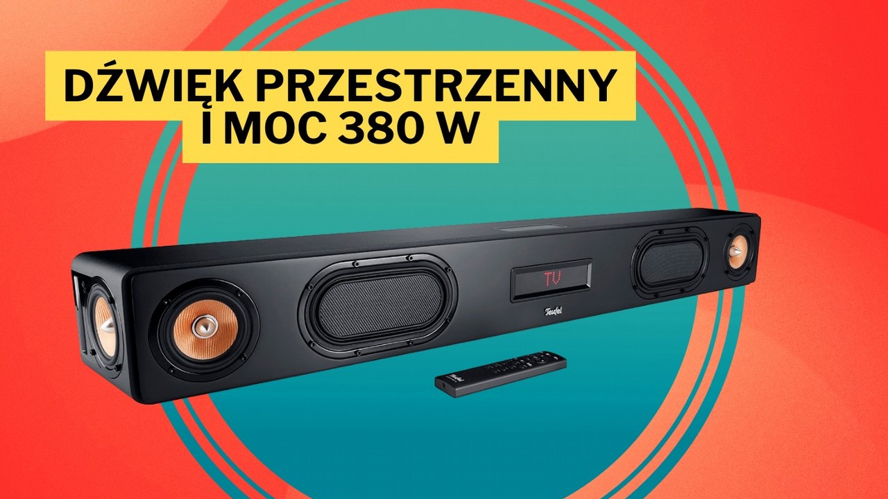 To oferta godna Black Friday. Soundbar Teufel Cinebar Ultima o mocy 380 W teraz w cenie niższej o 45%, źródło grafiki: Teufel; materiały promocyjne.