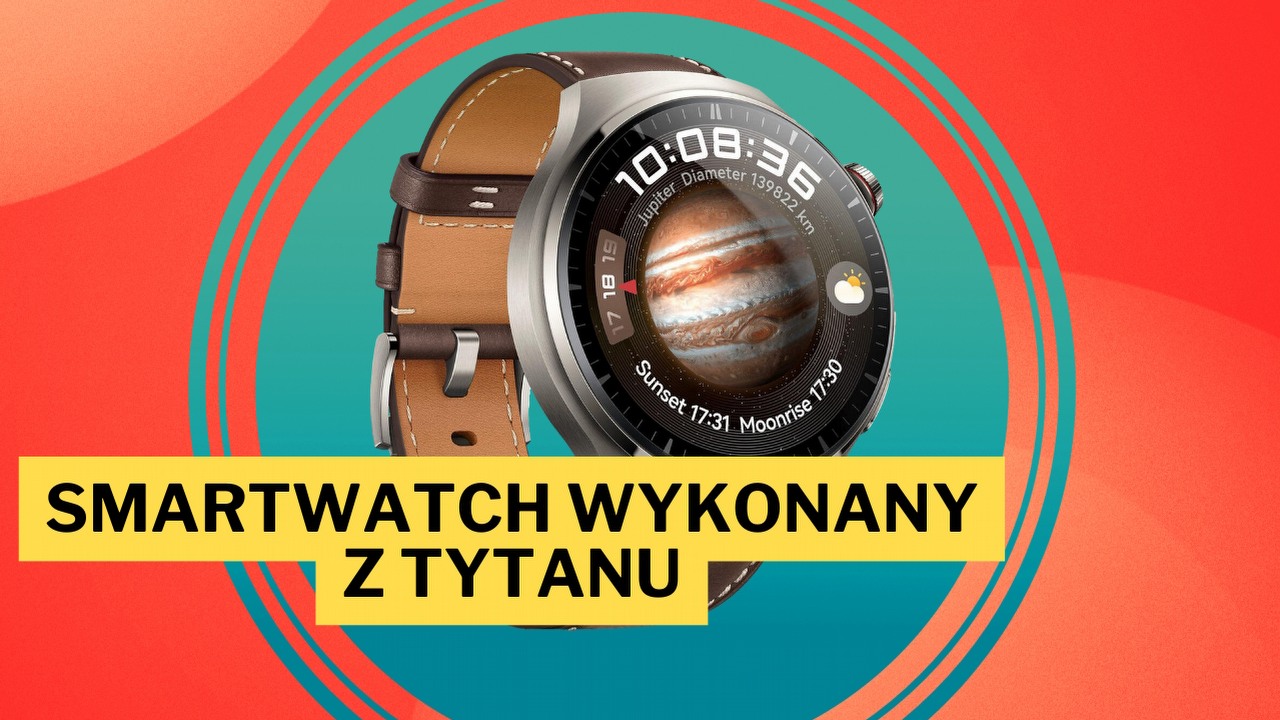 Elegancki sposób na dbanie o zdrowie i pilnowanie treningów. Smartwatch Huawei Watch 4 Pro Classic LTE taniej o kilkaset złotych, źródło grafiki: Huawei.