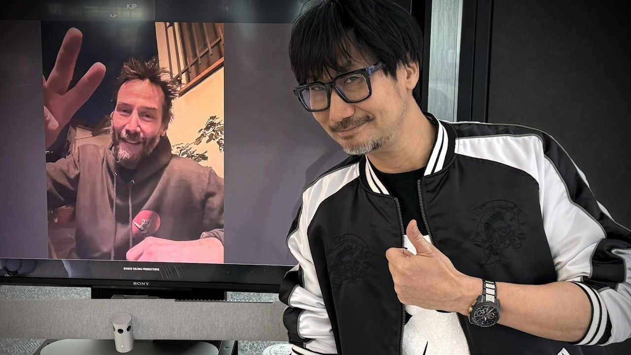 Hideo Kojima spotkał się z Keanu Reevesem i członkami CD Projekt RED. Wieść rozbudziła nadzieje fanów, źródło grafiki: X; Hideo Kojima.