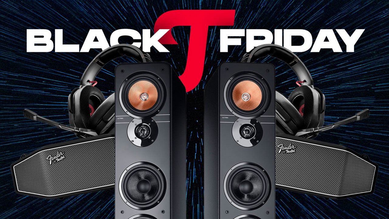 Black Friday - najlepsze oferty firmy Teufel, źródło grafiki: Teufel.