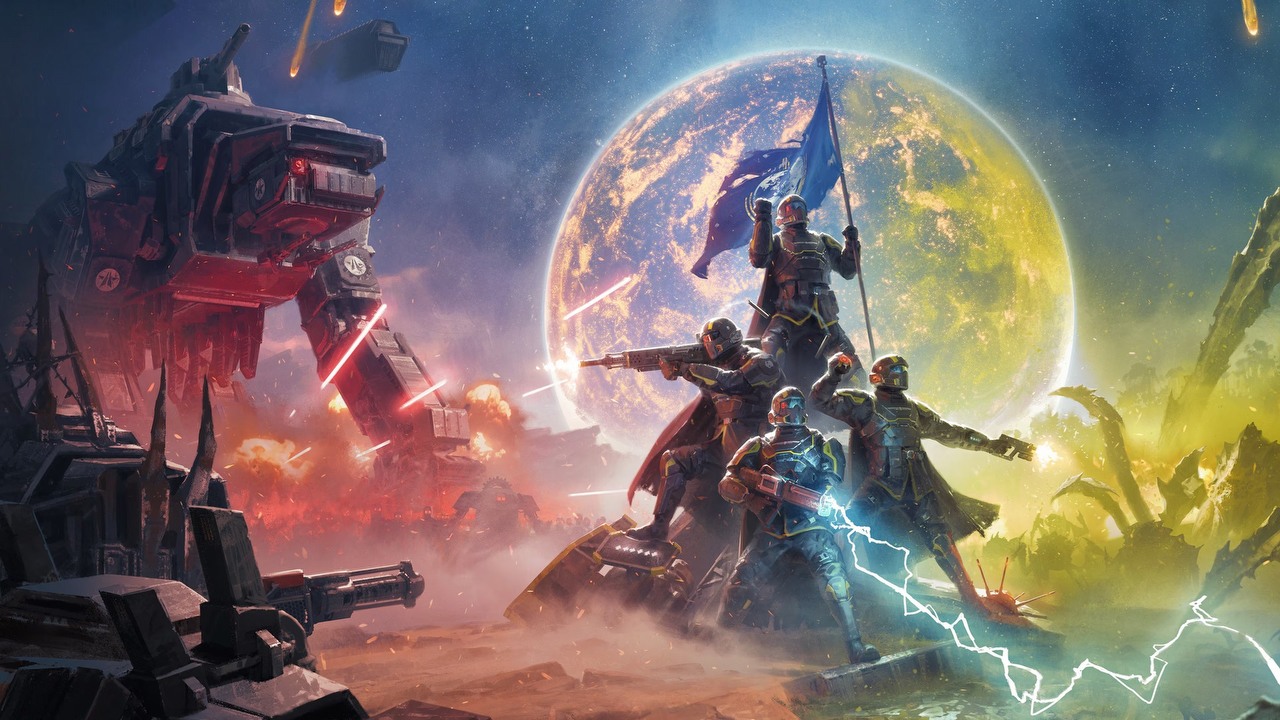 Aliens, Star Wars, Warhammer 40,000 - twórca Helldivers 2 wymienił potencjalne crossovery, źródło grafiki: Arrowhead Game Studios / Sony..