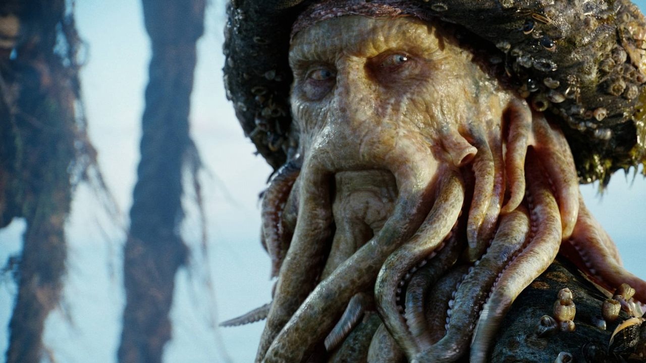 Najlepsze CGI już zobaczyliśmy - Davy Jones w Piratach z Karaibów wyglądał rewelacyjnie, dlaczego teraz efekty są gorsze?, źródło grafiki: Piraci z Karaibów - Skrzynia umarlaka, Gore Verbinski, Disney, 2006.