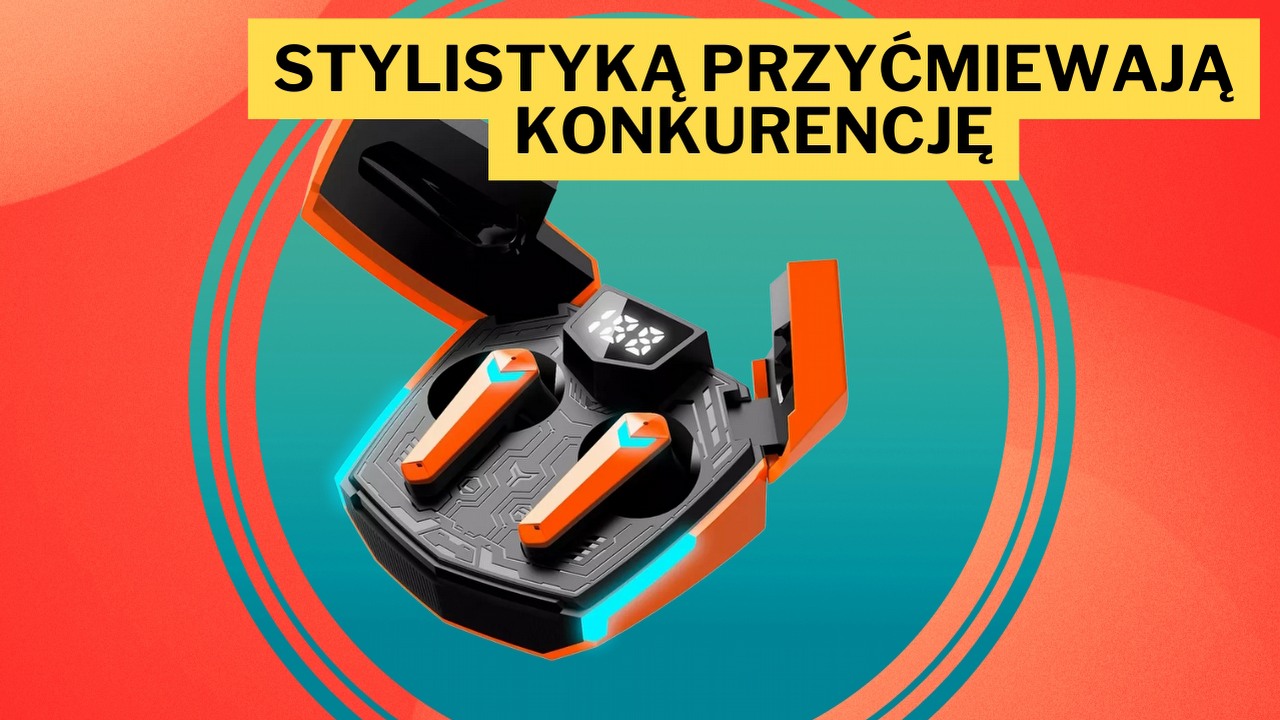 Te słuchawki zrywają z mdłym i nudnym designem, a z okazji Black Friday kupisz je za mniej niż 100 zł, źródło grafiki: Canyon.