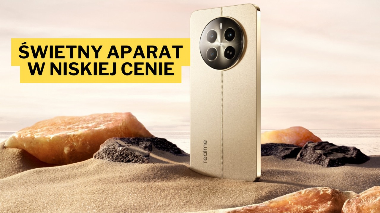Ten aparat jest dziełem laureata Oscara. Smartfon realme 12+ 5G zdobędziesz w świetnej promocji dzięki wyprzedaży Black Friday, źródło grafiki: Realme.