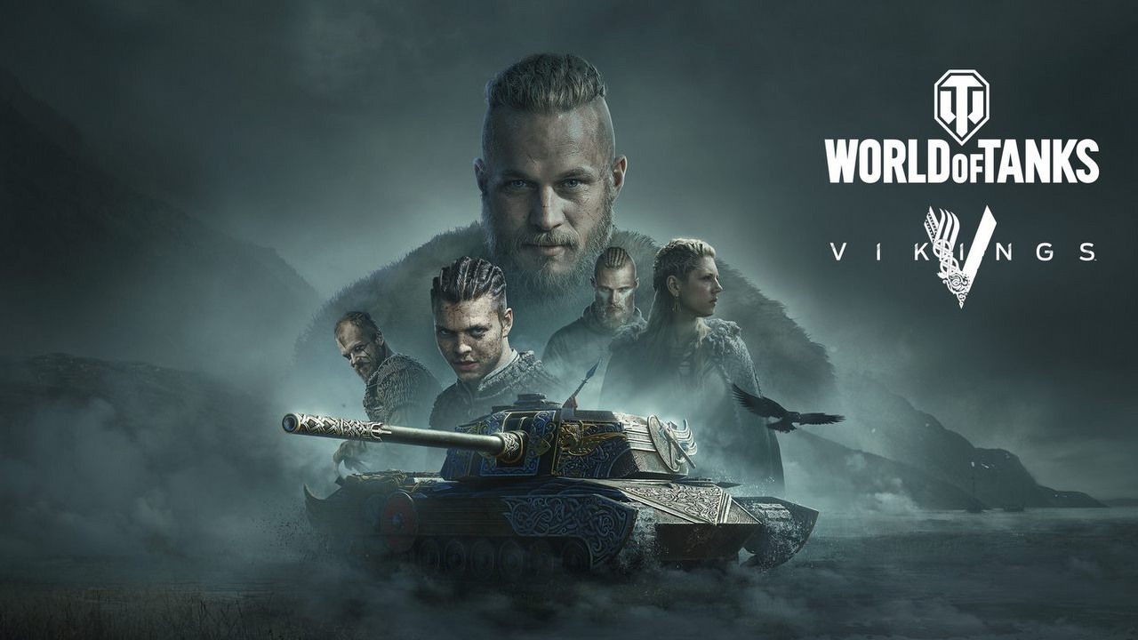 Bohaterowie serialu Wikingowie w World of Tanks. To kolejne zderzenie świata filmów i seriali z grami Wargamingu, źródło grafiki: Wargaming, materiały promocyjne.